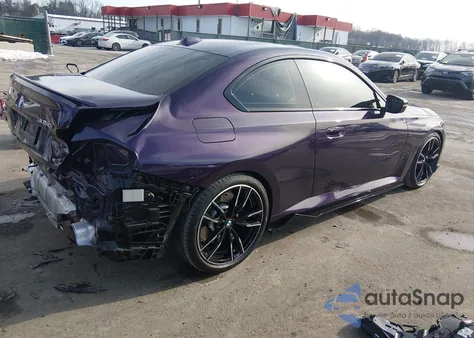 2025 BMW M240 I xDrive from USA, damaged, VIN 3MW53CM00S8F21251
